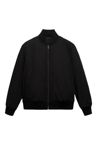 Veste bomber résistante à l’eau - Noir