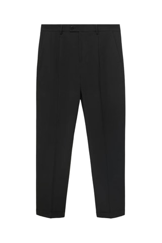 Pantalon costume Boston regular fit - Noir