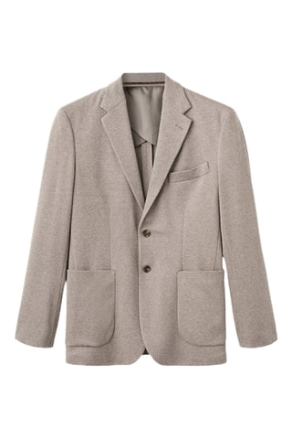 Bomber velours brodé - Beige