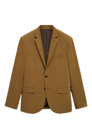 Veste costume París super slim-fit - Jaune foncé