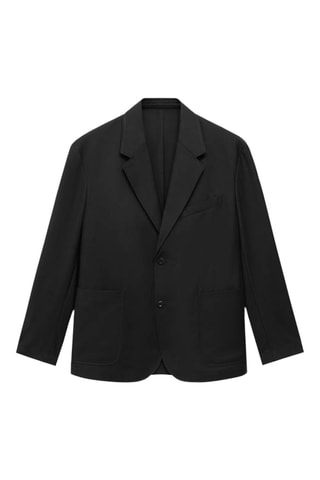 Veste costume relaxed-fit - Noir