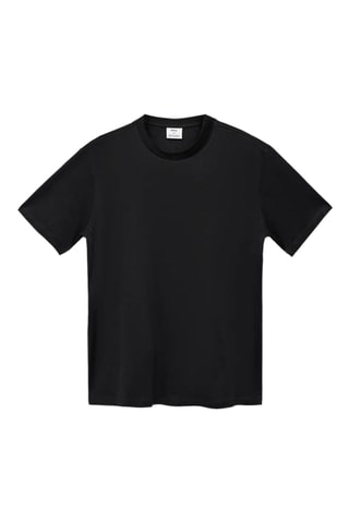 T-shirt 100 % coton regular-fit - Noir