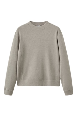 Sweat en maille regular fit - Vert clair