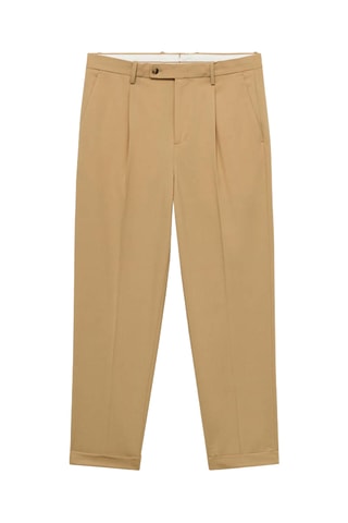 Pantalon costume Boston regular fit - Beige