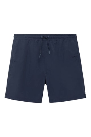 Maillot de bain essentiel cordon - Bleu marine