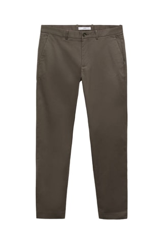 Pantalon Dublino chino slim-fit - Marron