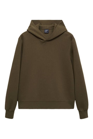 Sweat-shirt capuche regular-fit - Vert