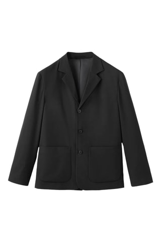 Veste costume droite - Noir