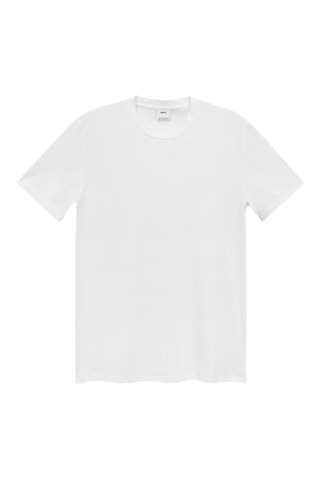 T-shirt coton stretch - Blanc