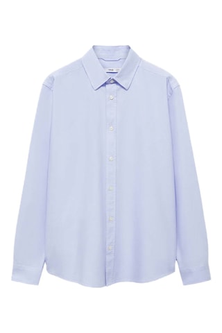 Chemise oxford 100 % coton - Bleu