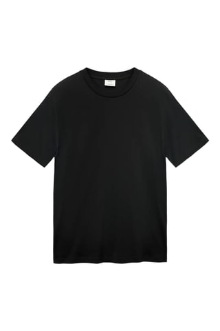 T-shirt 100 % coton regular-fit - Noir