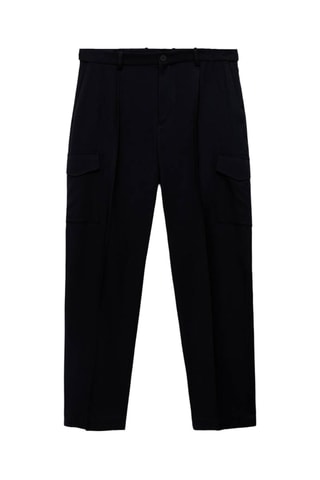 Pantalon cargo slim-fit Thermolite® - Bleu marine