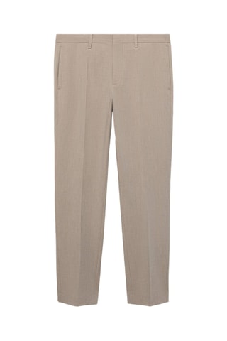 Pantalon costume Parí super slim-fit - Beige