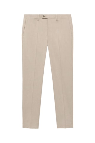 Pantalon costume Monaco slim-fit - Beige