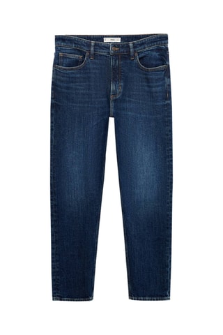 Jean Ben cropped tapered-fit - Bleu marine