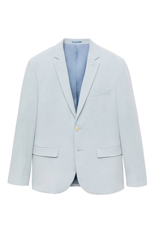 Veste costume París super slim-fit - Bleu