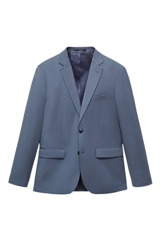 Veste costume París super slim-fit - Bleu