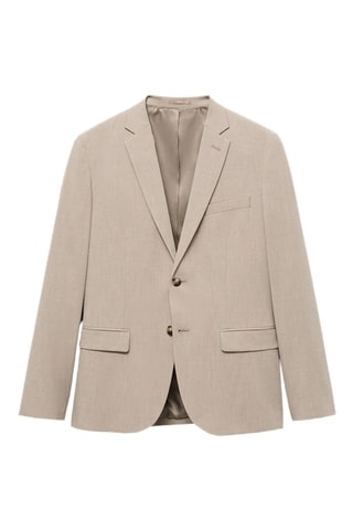 Veste costume París super slim-fit - Beige