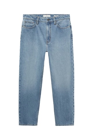 Jean Sammy court coupe carotte - Bleu
