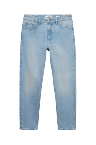 Jean Ben cropped tapered-fit - Bleu clair
