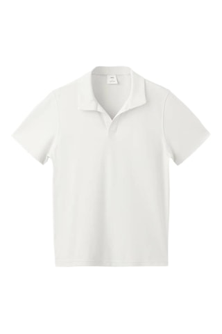 Polo coton piqué - Gris