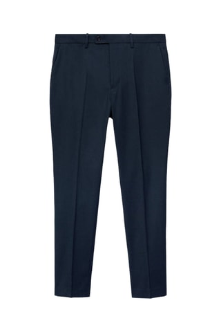 Pantalon costume Milán slim-fit - Bleu marine