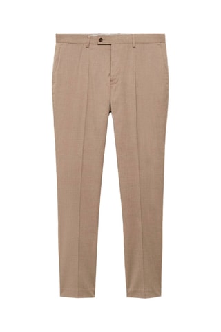 Pantalon costume Milán slim-fit - Beige