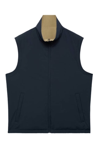 Gilet réversible résistant à l’eau - Bleu marine
