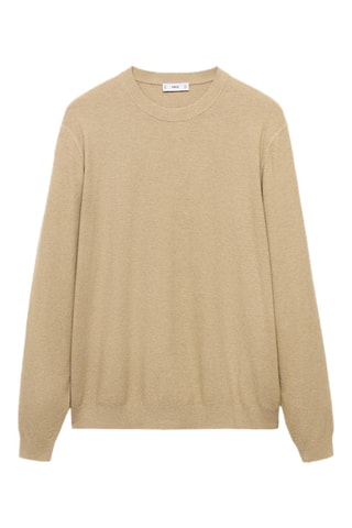 Pull-over en maille fine - Beige