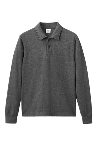 Sweat-shirt polo regular-fit - Anthracite