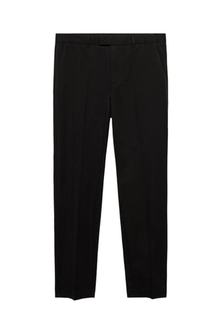 Pantalon coton regular-fit - Noir