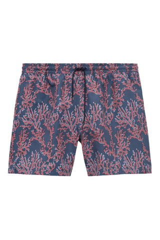 Maillot de bain imprimé coraux - Corail
