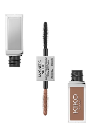 Sérum et mascara sourcils Magnetic Nights Gravity-Proof - 02 auburn - 6 ml