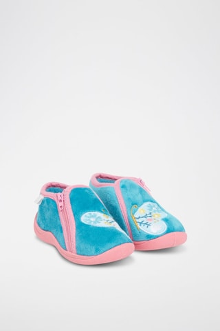 Chaussons Bleu et rose
