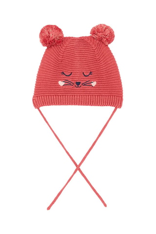 Bonnet à oreilles - Rouge - Du Pareil Au Même