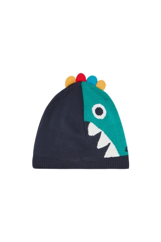 Bonnet à animation crocodile - Bleu - Du Pareil Au Même