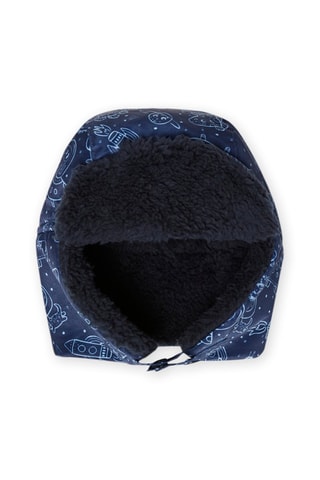 Bonnet aviateur - Bleu foncé - Du Pareil Au Même