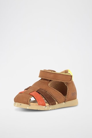 Sandales en cuir - camel