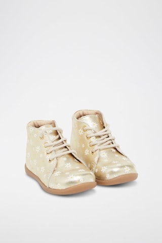 Botillons en cuir - Doré - Du Pareil Au Même