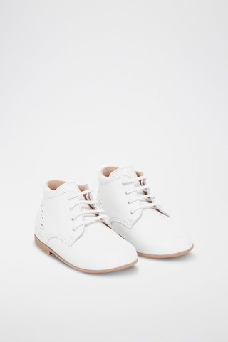 Bottillons en cuir - Blanc - Du Pareil Au Même