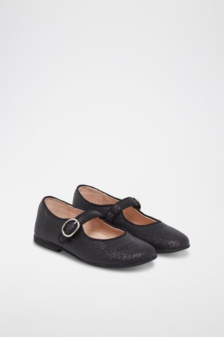 Babies à bride à boucle et paillettes - Noir - Du Pareil Au Même