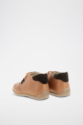 Boots en cuir - Camel