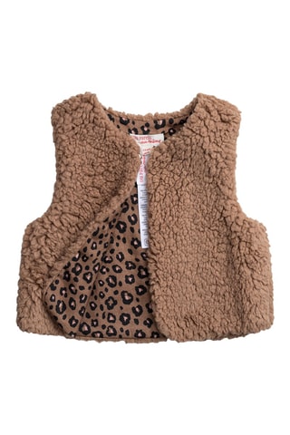 Gilet réversible sans manches - Beige - Du Pareil Au Même