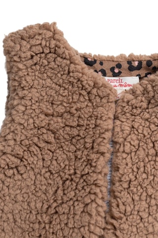 Gilet réversible sans manches - Beige - Du Pareil Au Même
