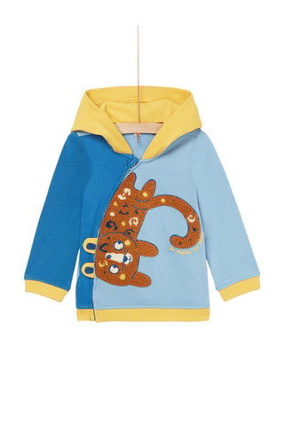 Gilet à capuche - Bleu - Du Pareil Au Même