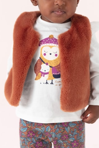 Gilet sans manches réversible - Marron - Du Pareil Au Même