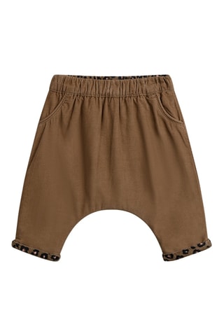 Pantalon réversible en velours - Marron clair - Du Pareil Au Même