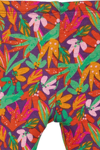 Pantalon - Violet et vert