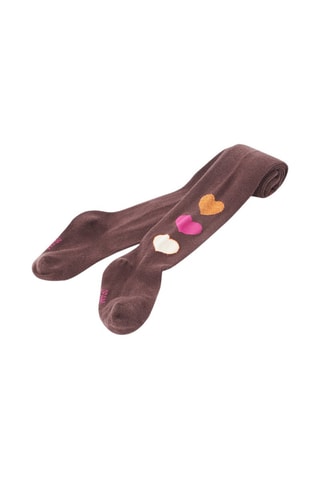 Collants pour fille - Marron