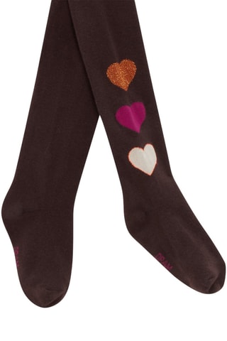Collants pour fille - Marron